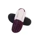 Roxoni - Wholesale Slippers - Women's - WOMEN'S SOFT INDOOR SUEDE FURR CLOG SLIPPERS.6