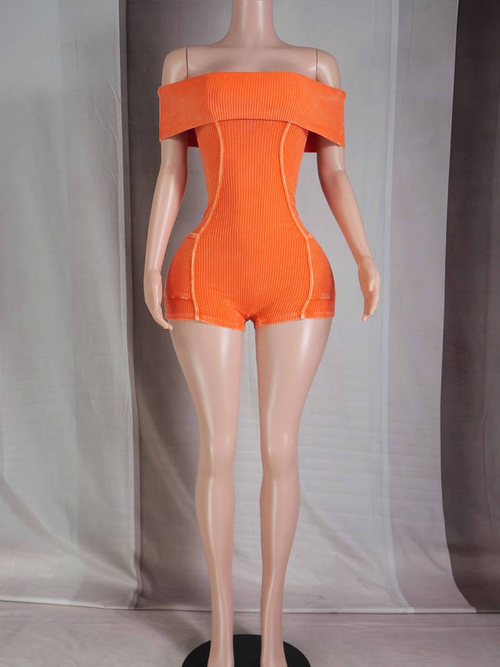Dalia Studio – wholesale Byxdress - Dam – Mineraltvättad axelbandslös cargo-konturromper