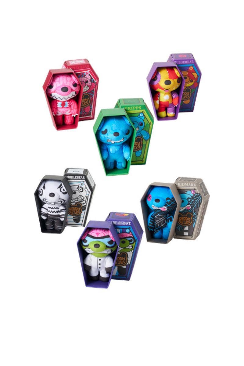 License 2 Play Toys - Wholesale Stuffed/Plush Toy - Kids & Baby - Deddy Bears 5" Plush Coffin Series 3 Assortment in Display1