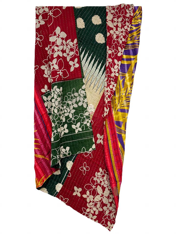 VINTAGE KANTHA BLANKET SN-HA00001-5039 for wholesale by Vintage Addiction