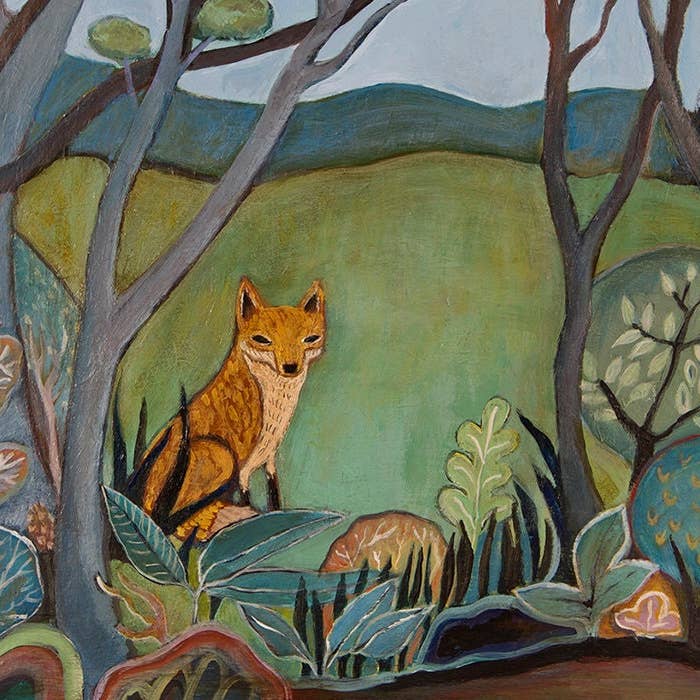 ANN WILLEY ARTS – Großhandel Kunstdruck – Kunstdruck, Fuchs, Wald, Bildende Kunst, Waldrand