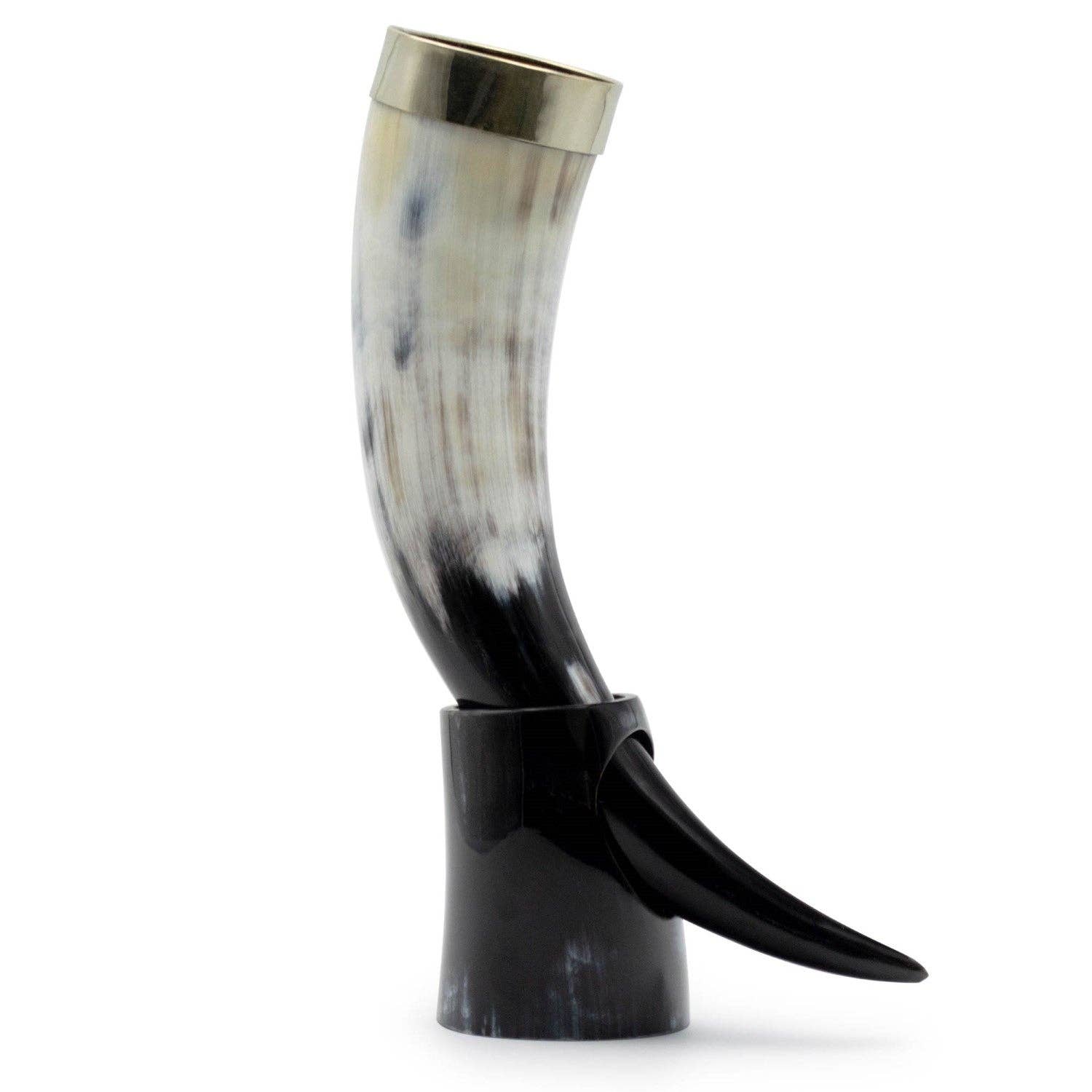 Norse Tradesman – wholesale Dricksglas och koppar – Vikingasdrickshorn med stativ26