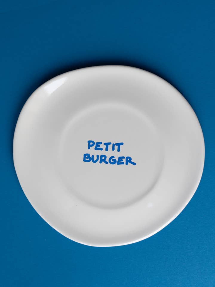 Sisi plate, Petit Burger for wholesale by Sisi, house of style BV