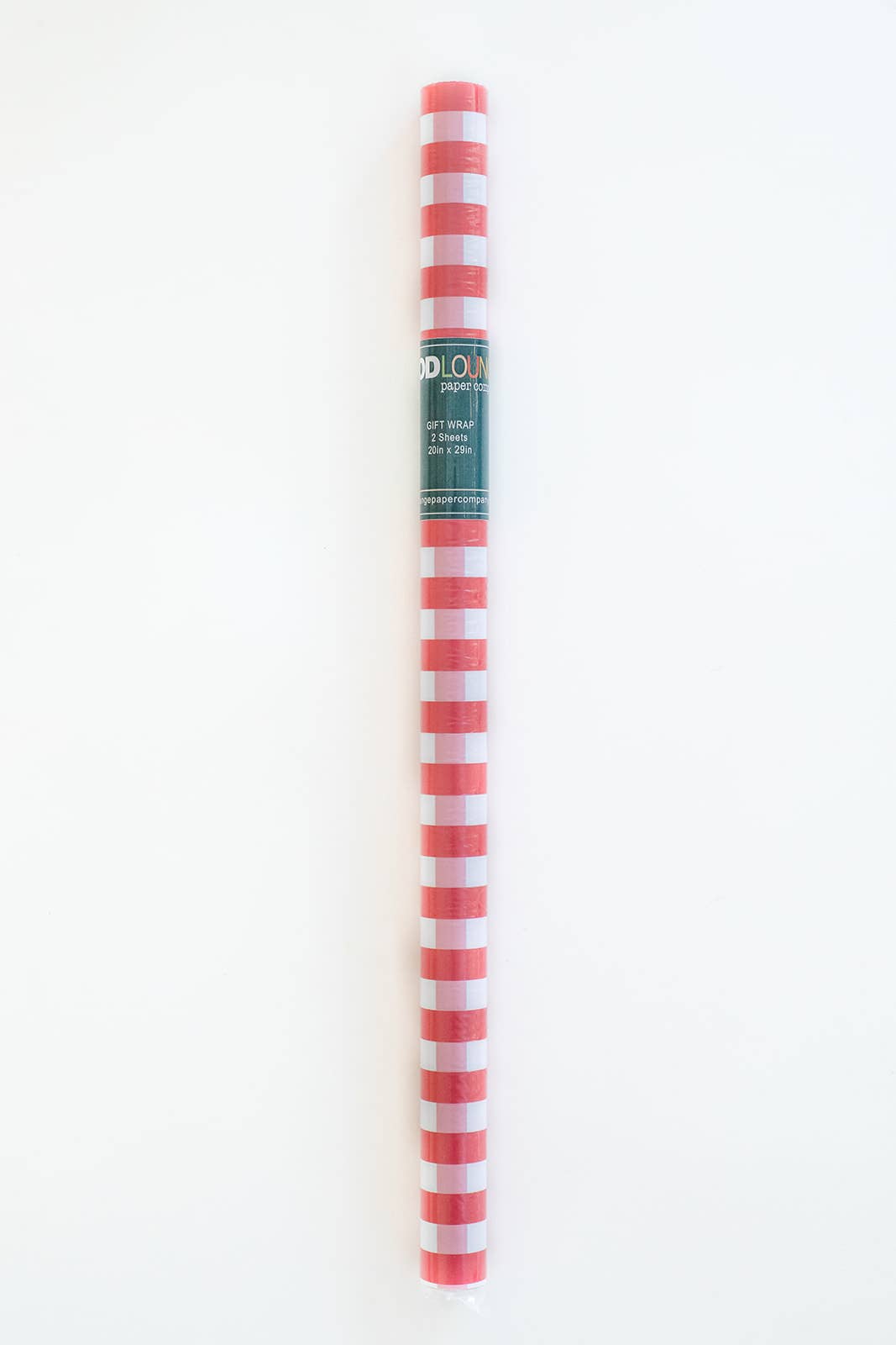 Mod Lounge Paper Company - Wholesale Wrapping Paper Roll - Gingham Red Gift Wrap Craft Sheets3