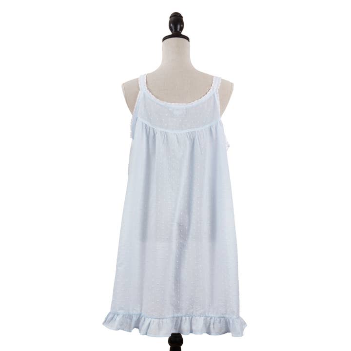 Saro Lifestyle - Wholesale Nightgown – Women’s - Embroidered Nightgown - Short Length9