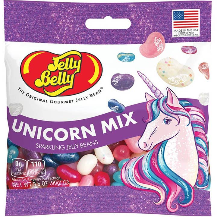 Cow Crack Wholesale - Wholesale Gummy - Jelly Belly Unicorn MIx 3.5 OZ