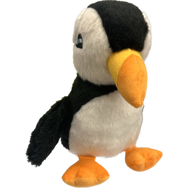 PUFFIN large plush squeaky dog toy (NEW) for wholesale by Pet Souvenirs