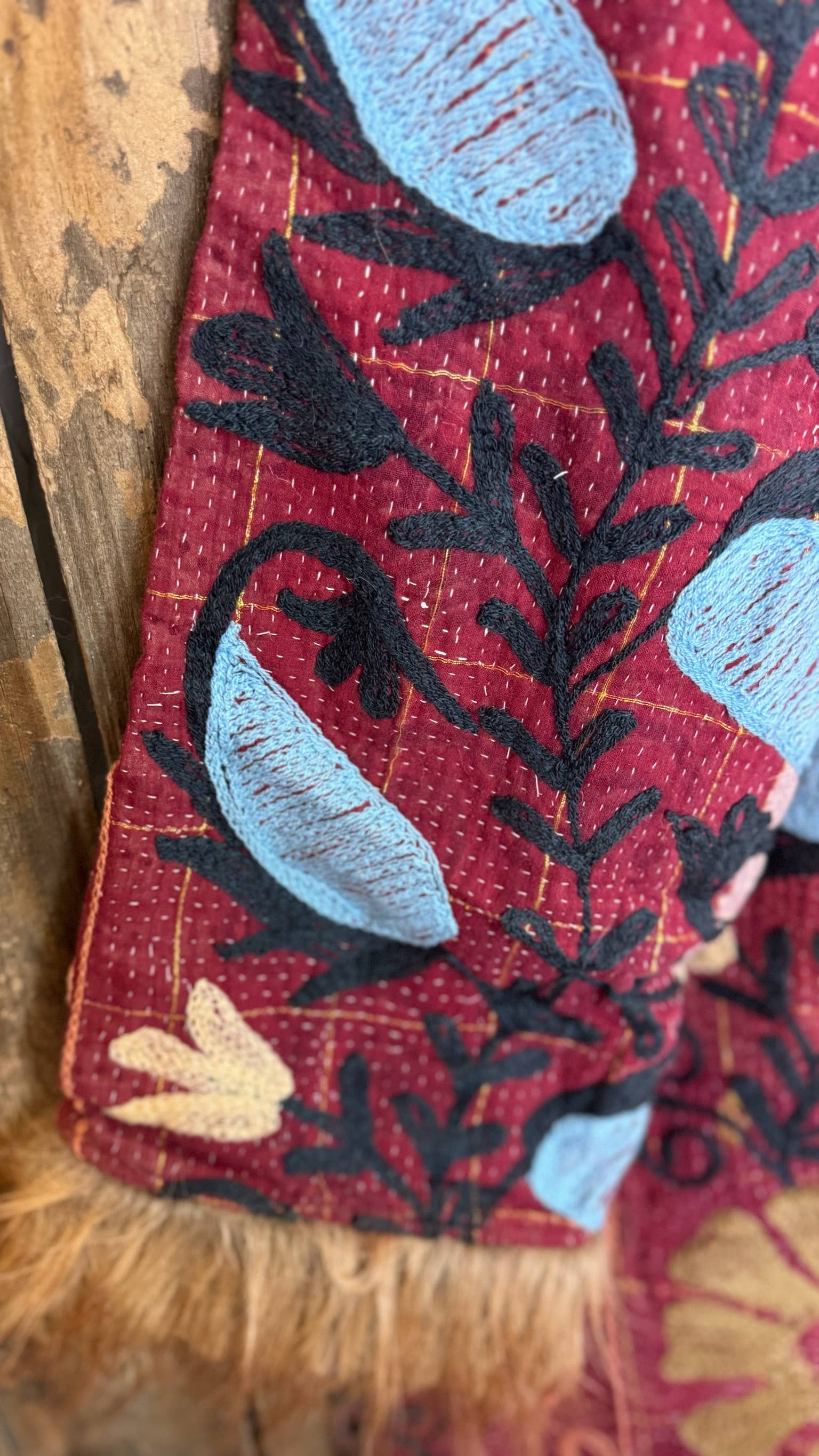 Wylder Trading Company - Wholesale Fur/Faux Fur Coat - Women's - Canyon Bloom Coat 027 (Long-Length) | Penny Lane Style Boho5