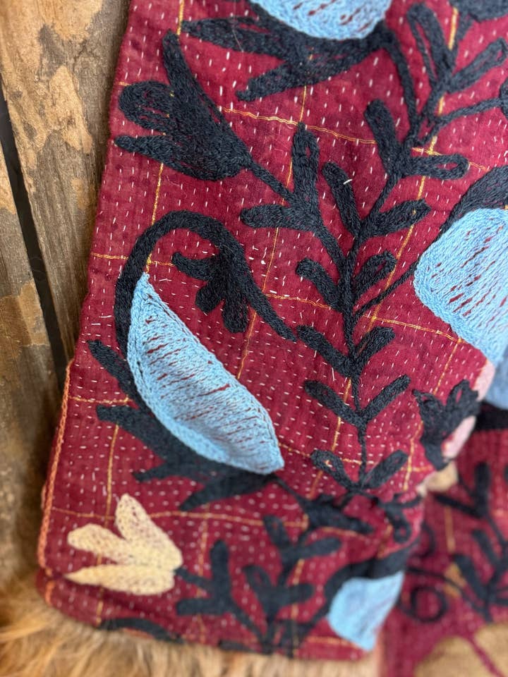 Wylder Trading Company - Wholesale Fur/Faux Fur Coat - Women's - Canyon Bloom Coat 027 (Long-Length) | Penny Lane Style Boho5