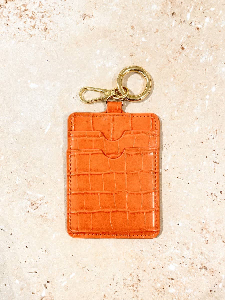 Angels Whisper Accessories - Wholesale Card holder – women's - Croc Keyring Card Holder15