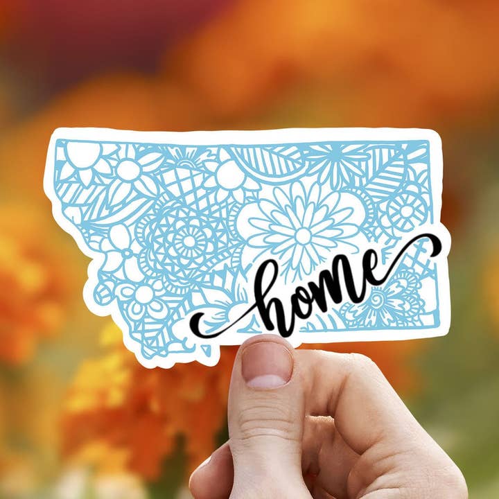 Montana Mandala State Blue for wholesale by Sweet Humors