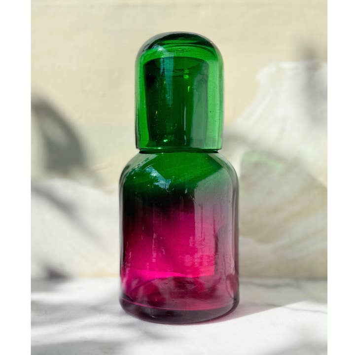 Fiushaverde Glass Carafe Bottle Set - For Bar or Nightstand for wholesale by LUZ Collection