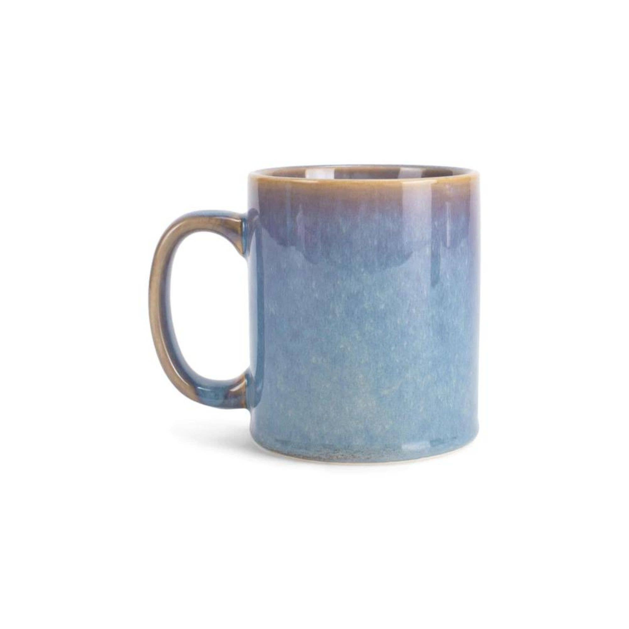 EAST AVENUE - Wholesale Coffee Mug - Mug 4-Pack 17oz Blue Ceramic Straight Body PRICE IS PER MUG1