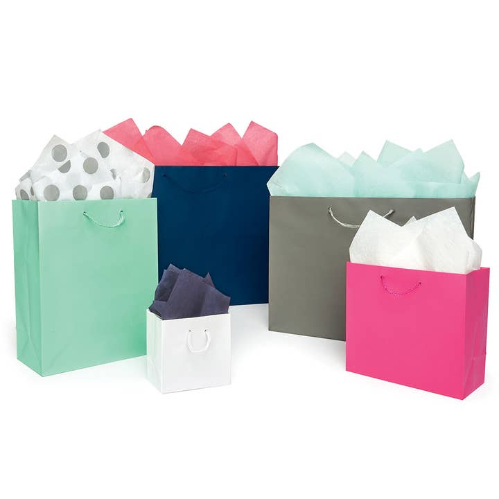 Nashville Wraps - Wholesale Gift Bag - Matte Paper Cord Handle Gift Bags63