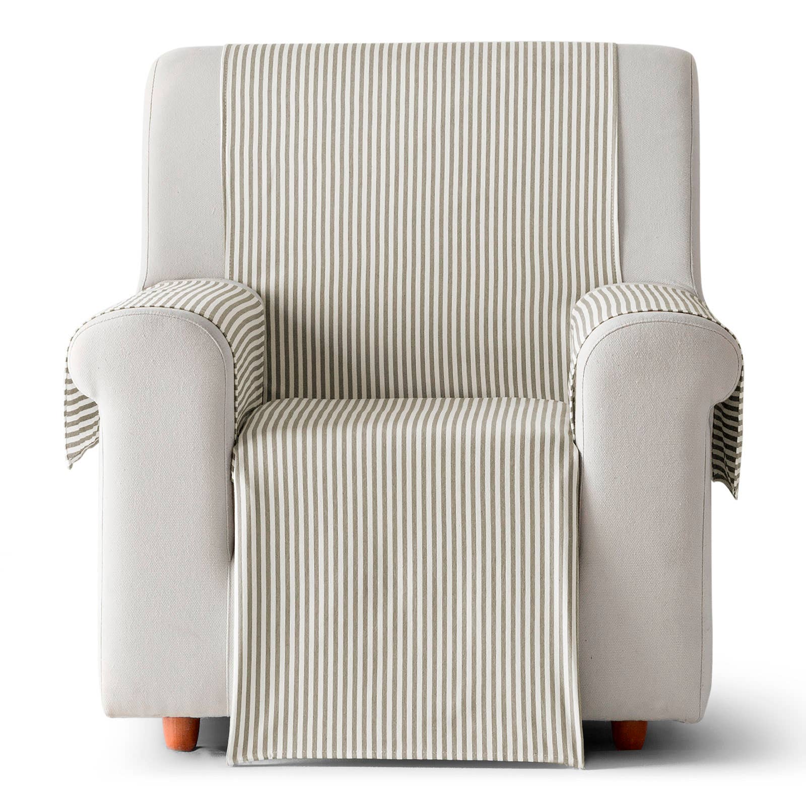 GAMUSI - Wholesale Chair/Sofa Slipcover - Smooth cotton plain sofa cover ALICANTE50