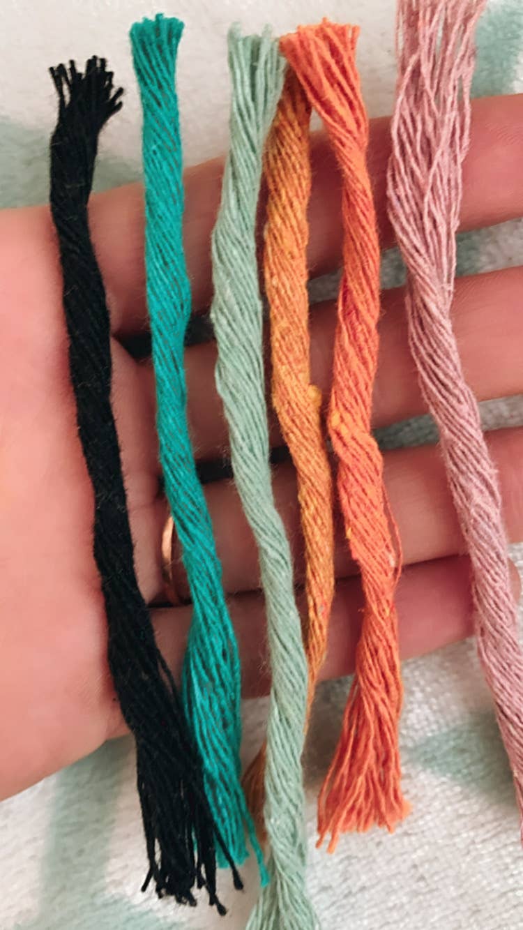 Rosie the Wanderer, Handmade Macramé - Wholesale Mobile - Macrame Disco Ball Hanger - choice of color1