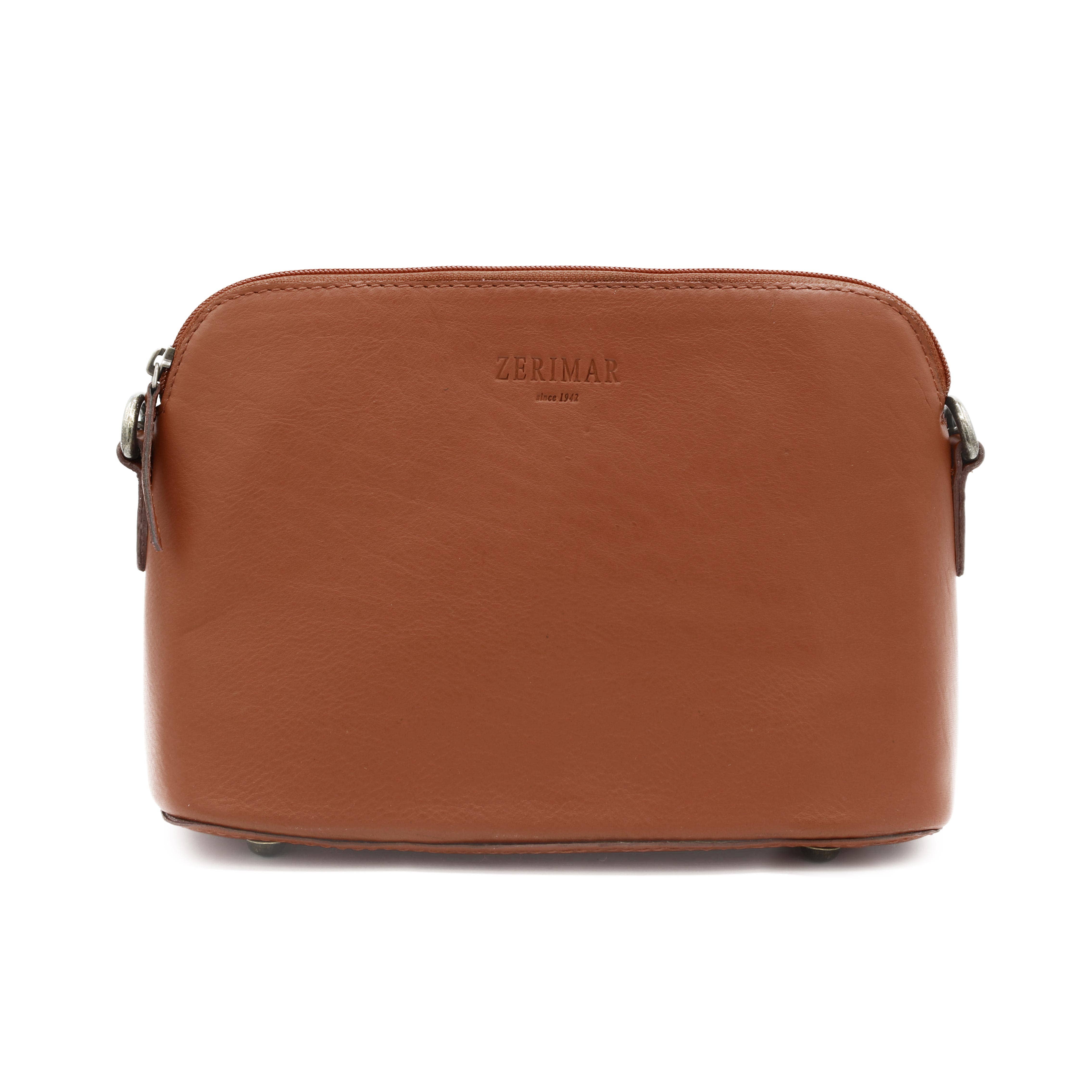 Brun Zerimar Axelväska 100% Läder Mått: 23X17X10 för wholesale på Faire0