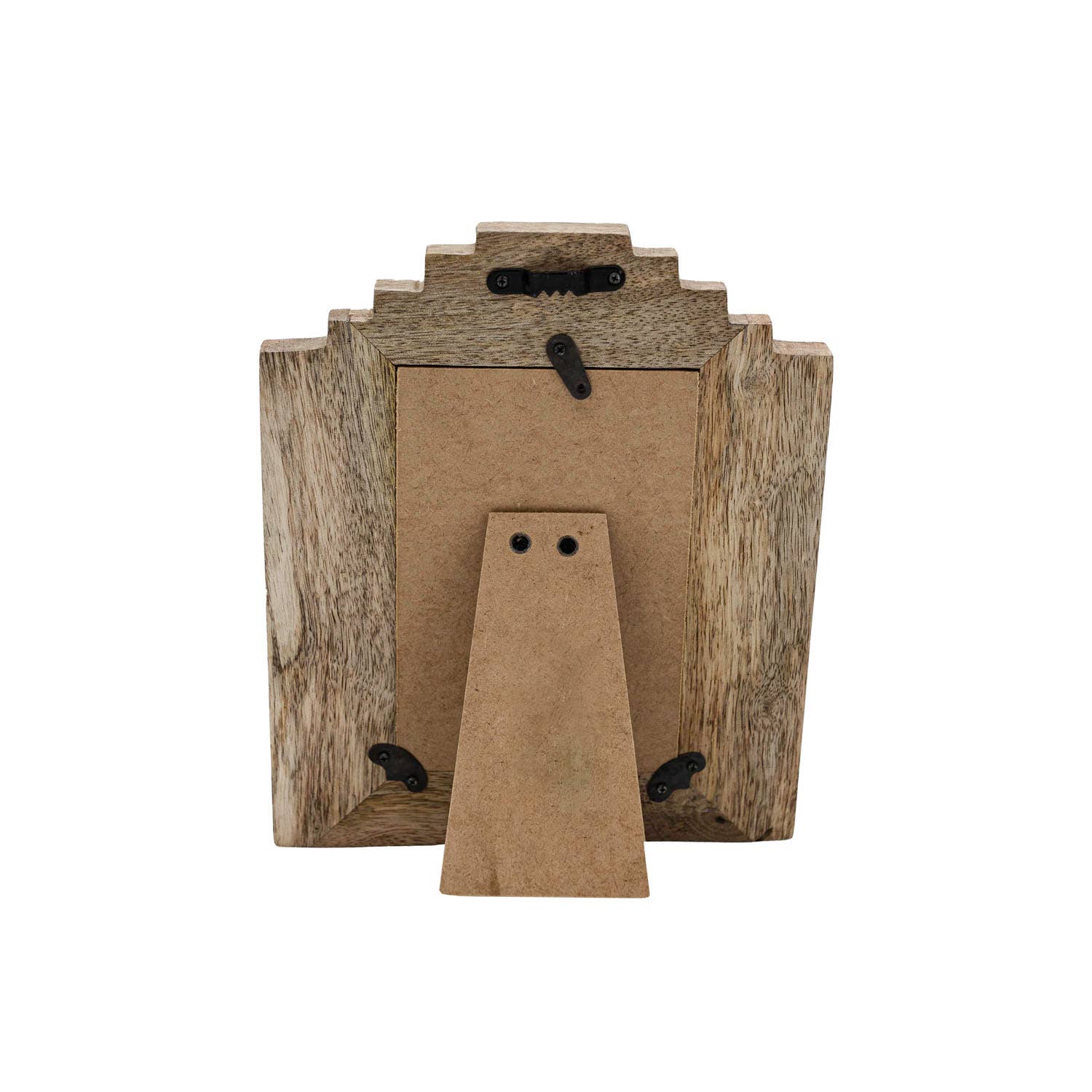 Foreside Home & Garden - Wholesale Picture Frame - 4x6 Photo Monty Stepped Picture Frame Wood Black4