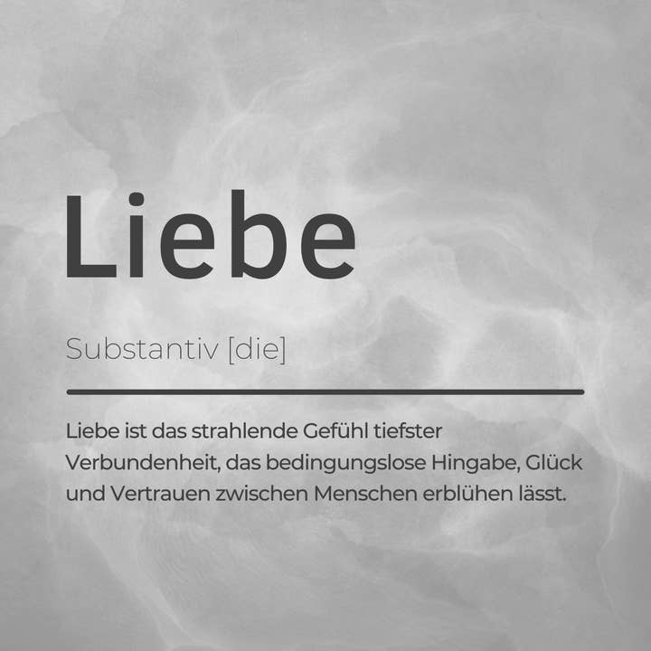 TheMotivation – Großhandel Kunstdruck – Liebe - Definition3