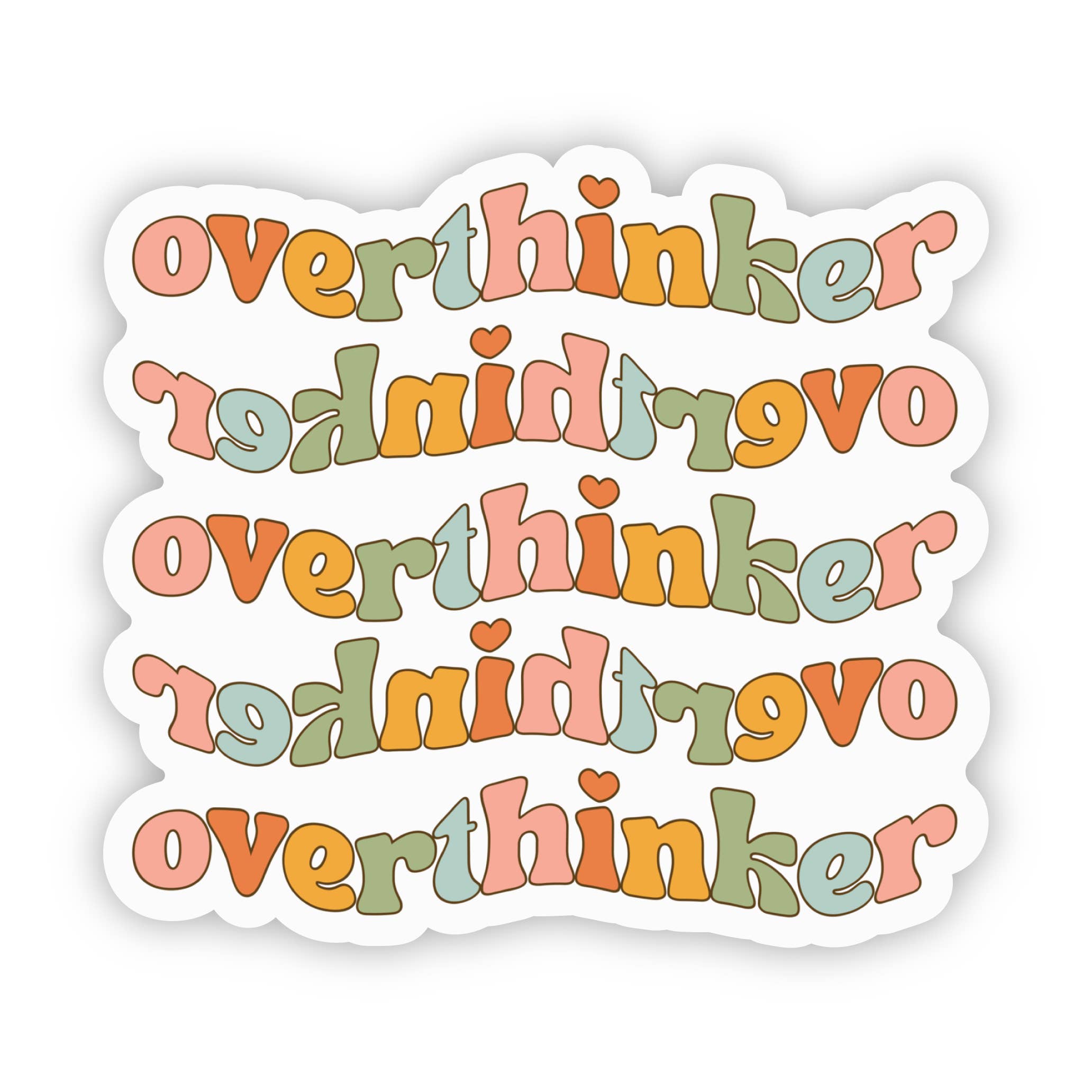 SEE THE WAY I SEE - Wholesale Sticker - Overthinker Sticker1