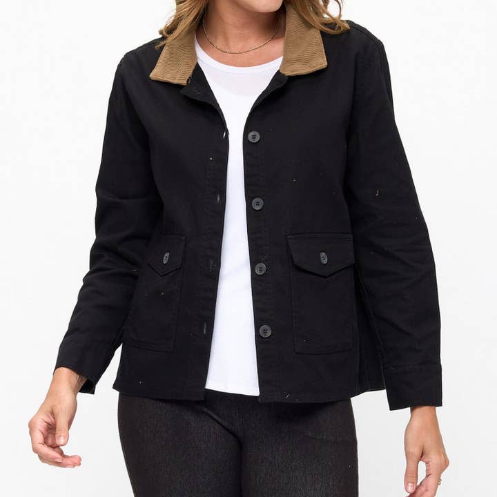 Accent Accessories - Wholesale Jacket - Women's - EMORY BARN JACKET (1S - 1M - 1L)