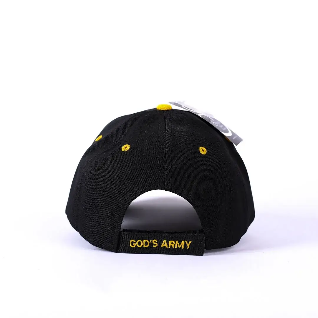 Swanson Christian Products - Wholesale Baseball Cap - Unisex - Hat - Black - Gods Army1