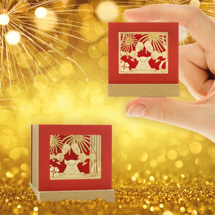 Happy New Year Silhoubox M... New Year's Eve — Gift Item for wholesale by SILHOUBOX