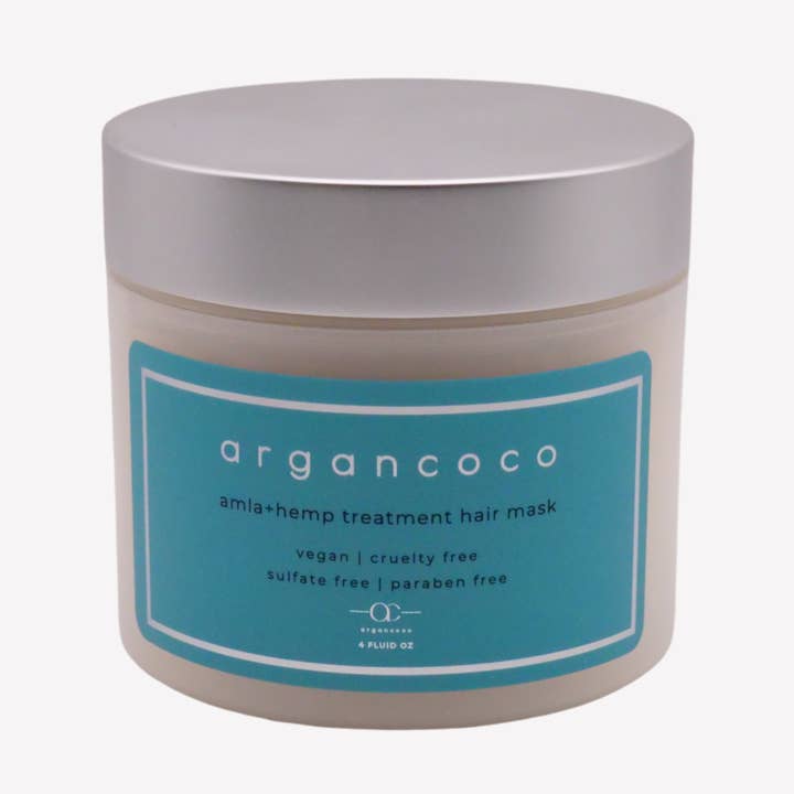 Hair Mask Treatment: Amla + Hemp Seed for wholesale by Argancoco