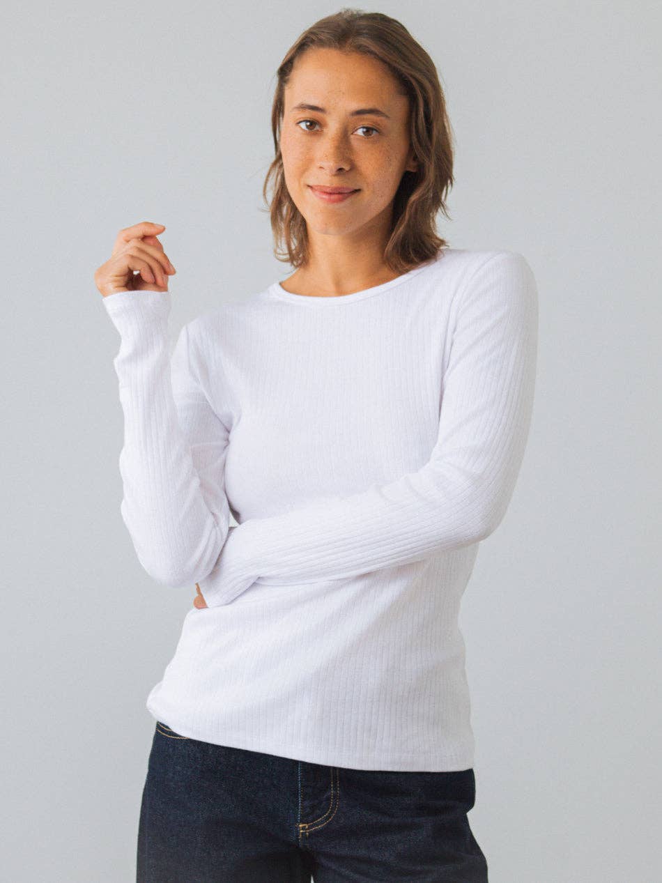 Honest Basics - Wholesale Knit Top - Women's - Long Rib18