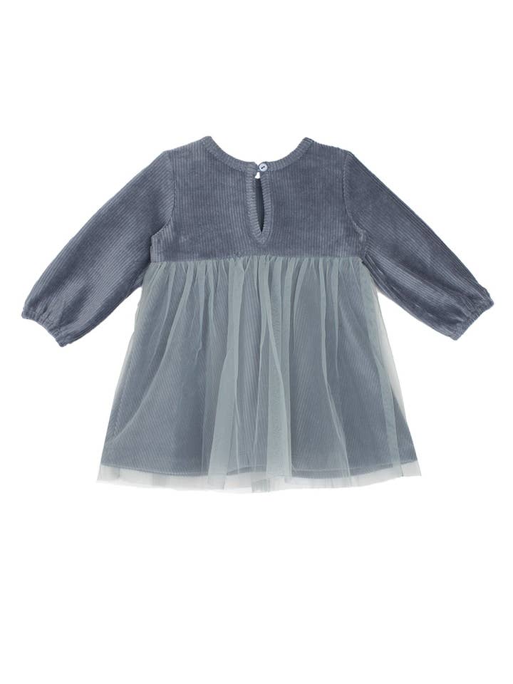 Skylar Blue Suede Dress for wholesale on Faire1