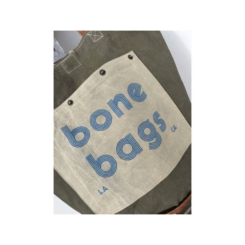 Casa Natura Design SL – wholesale Strandväska – Retro strandväska Rr39 i återvunnen militärcanvas5