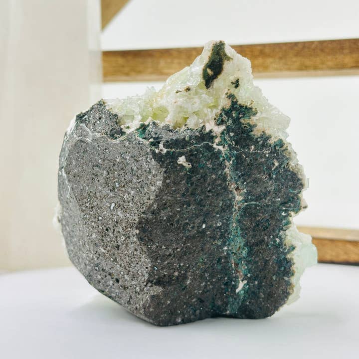 Rock Paradise - Wholesale Spiritual Stone/Crystal - Green Apophyllite on Matrix Zeolite Crystal Cluster2