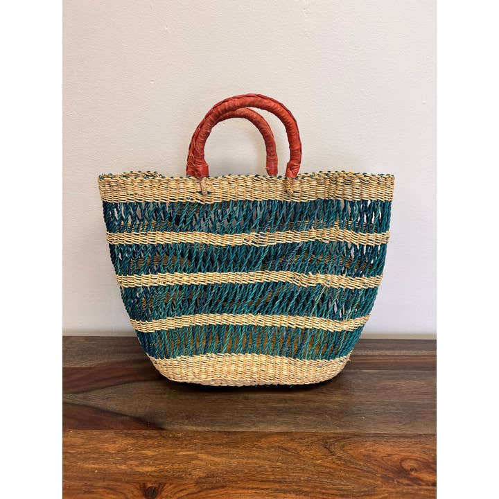 Gitzell FairTrade - Wholesale Grocery/Shopping Bag - Tote Basket Bag, lace large