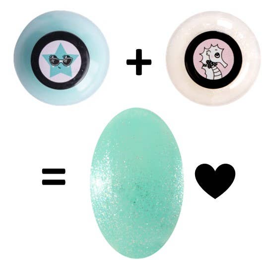 Rosajou – wholesale Nagellack - Barn – "Lagon" vegansk vattenbaserad peelbar nagellack för barn4