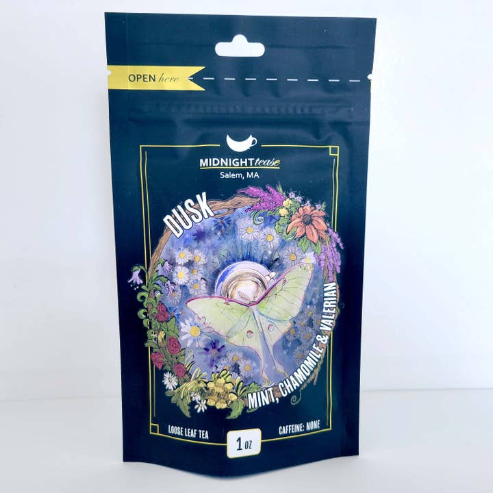 Dusk - 1oz Mint, Chamomile & Valerian Herbal for wholesale by Midnight Tease