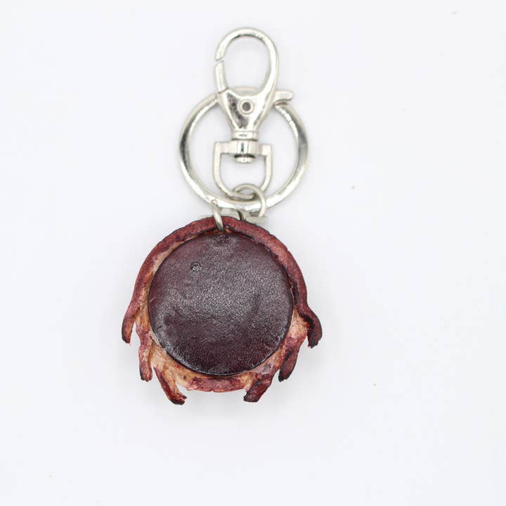 Sunflower Handmade leather inc - Wholesale Keychain - Women's - Leather Ladybug Key Chain - KC4109