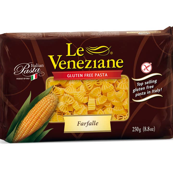 International Loft - Wholesale Pasta - LE VENEZIANE Gluten Free Farfalle Pasta - 8.8 oz