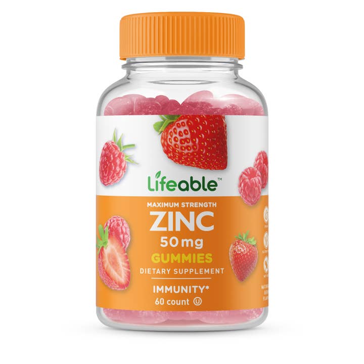 Naturlig bärsmak Livslig zink 50 mg Vitamin Gummies, Immunitet, Bra provsmakning! för wholesale på Faire