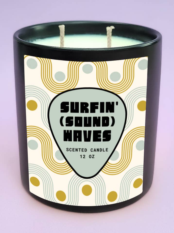 Surfin' (Sound) Waves Candle for wholesale by Fine-Tuned Fragrance