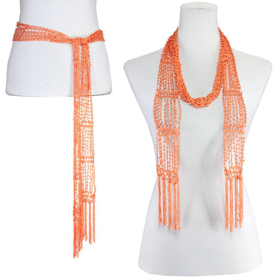 The Magic Scarf Company - Wholesale Scarf - Women's - 1755 - Shanghai Beaded Scarves/Sash90