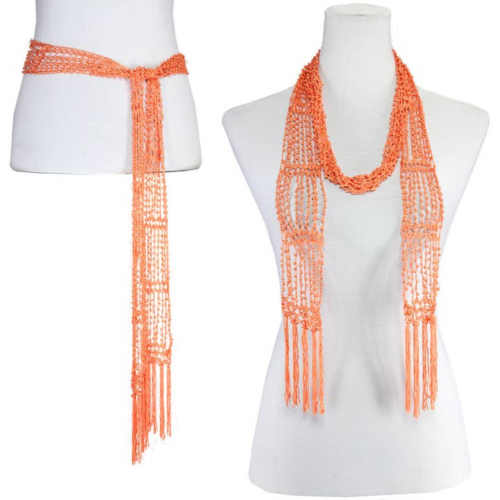 The Magic Scarf Company - Wholesale Scarf - Women's - 1755 - Shanghai Beaded Scarves/Sash90
