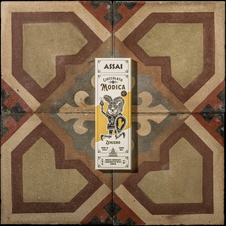 ASSAI - Modica Chocolate - Wholesale Chocolate Bar - Modica Chocolate PGI with Ginger
