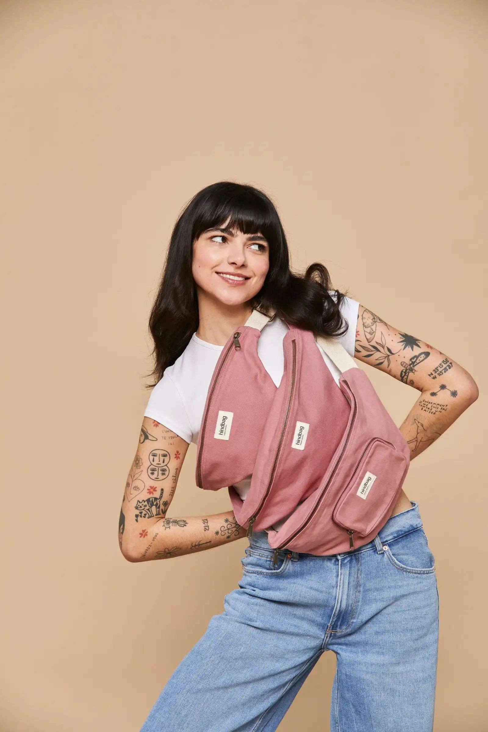 Hindbag - Wholesale Belt Bag - Women's - Sofia Blush Fanny Pack1