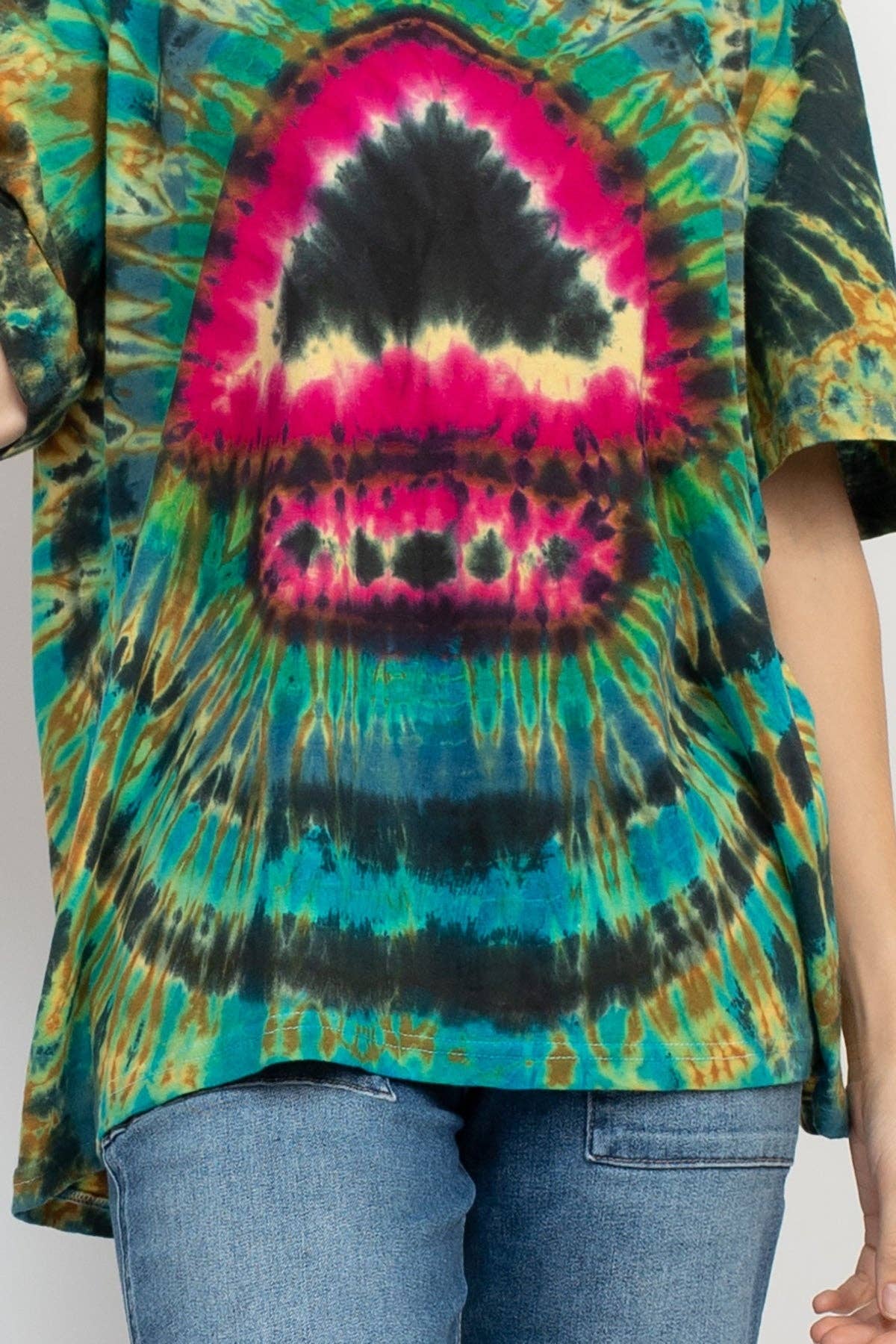 Lakhays Collection Inc. - Wholesale T-Shirt - Men's - Psychedelic Tie-dye Unisex Tee8