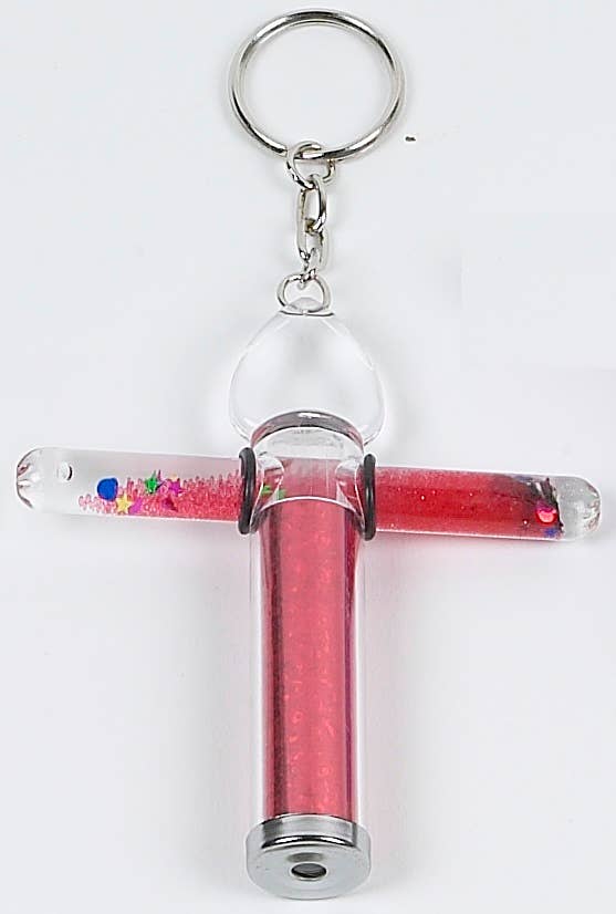 Golden Island Int'l Inc. – Porta-chaves - Unissexo por atacado – GI-8016K/40 Mini Caleidoscópio de Fogos de Artifício c/ Chaveiro (12 pk)1