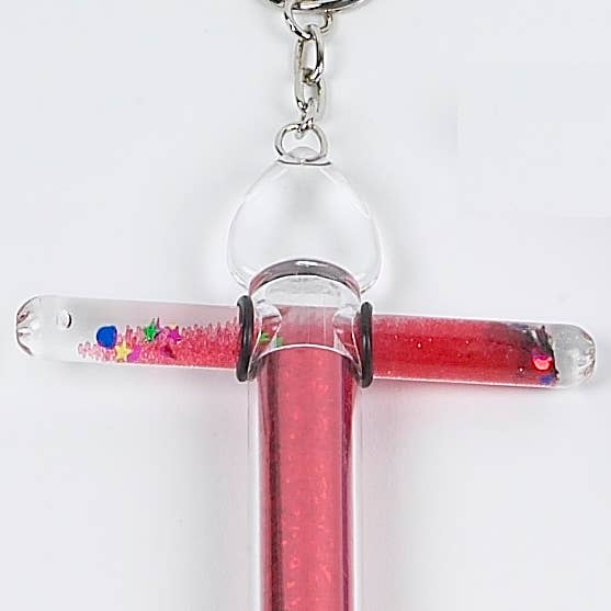 Golden Island Int'l Inc. – Porta-chaves - Unissexo por atacado – GI-8016K/40 Mini Caleidoscópio de Fogos de Artifício c/ Chaveiro (12 pk)1