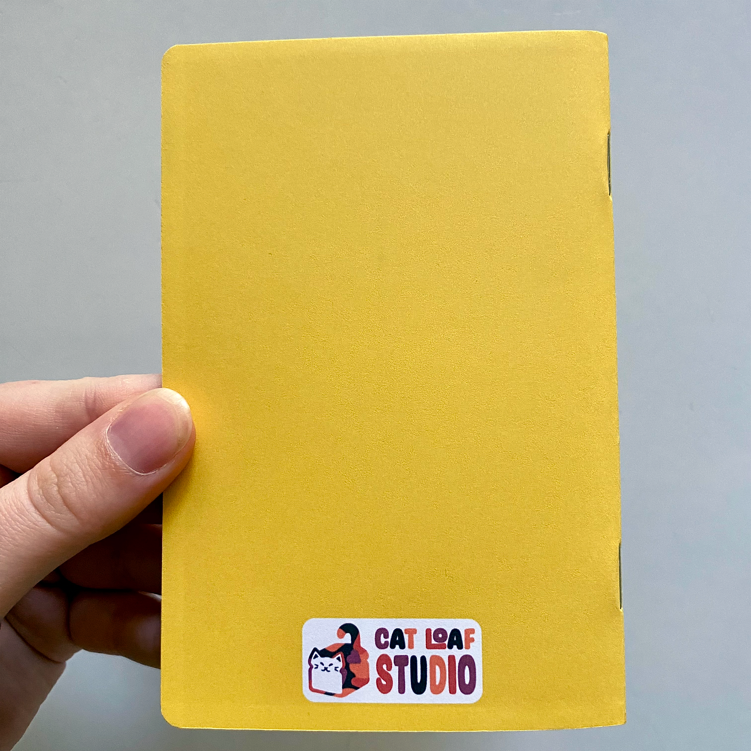 Cat Loaf Studio - Wholesale Notebook - Paws-itively Intrigued Pocket Notebook2