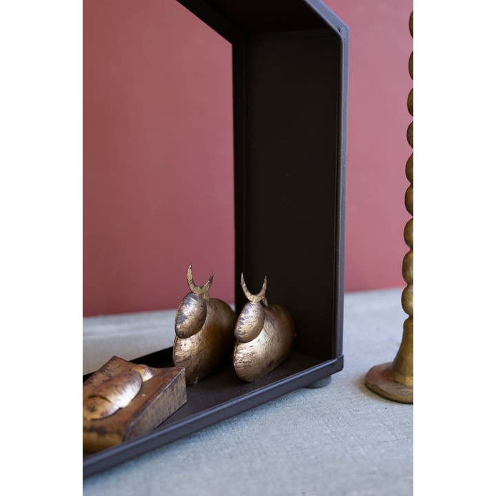 Multi METAL NATIVITY AND BARN for wholesale on Faire3