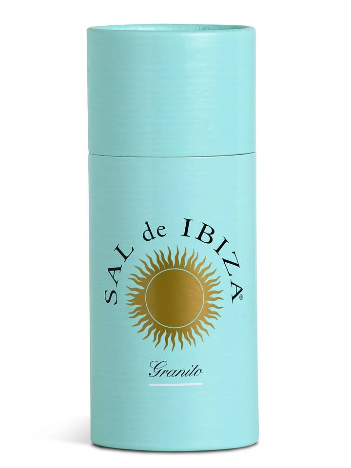 Table salt - small pourer SAL de IBIZA Sea Salt pure 8.8oz for wholesale by BAKER AND SONS LTD