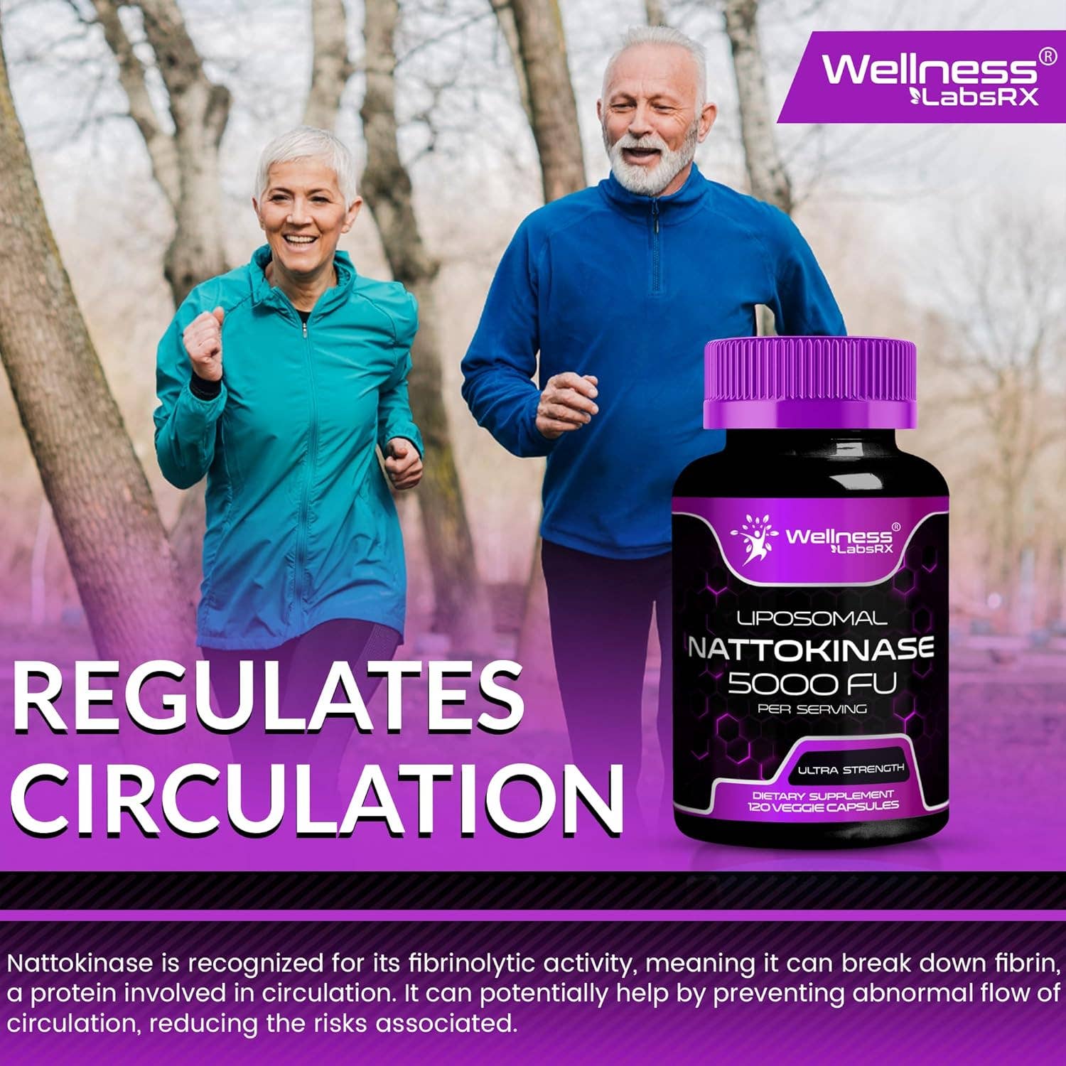 Health & Wellness Associates Inc. - Wholesale Oral Supplement/Vitamin - 5000 FU Liposomal Nattokinase – 120 Capsules7